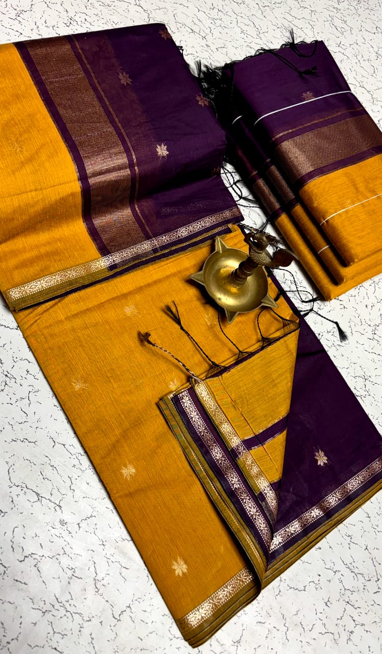 Premium Maheswari Silk Cotton Sarees