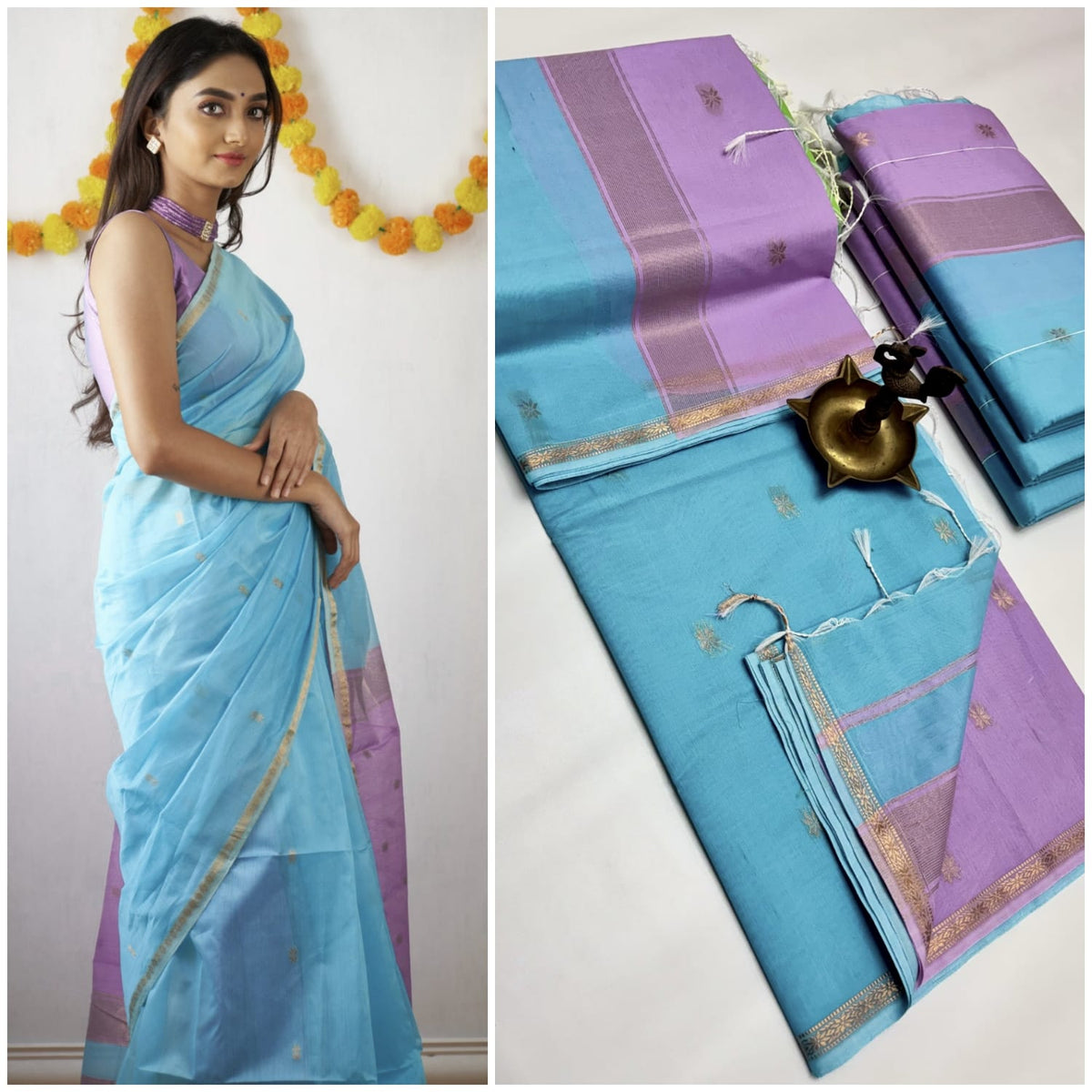 Premium Maheswari Silk Cotton Sarees