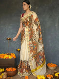 SITA RAMA KALYANAM MURAL PRINT SAREE