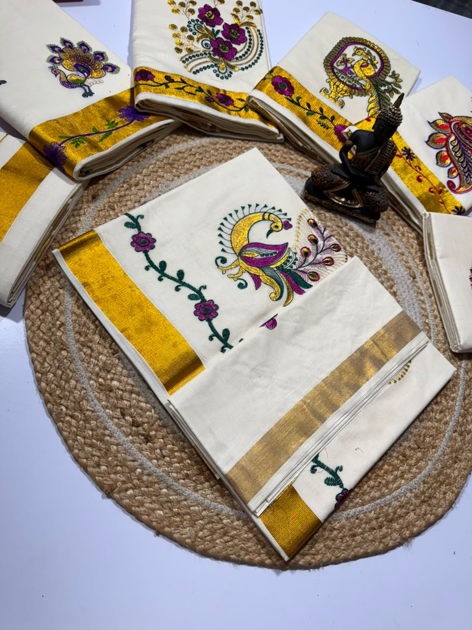 Kerala Kasavu Sarees