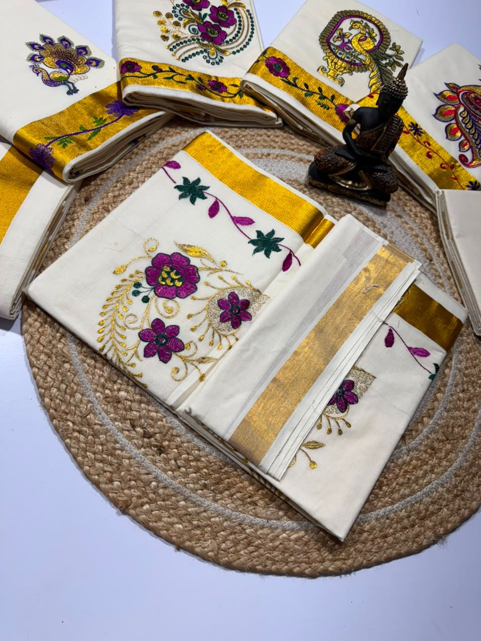 Kerala Kasavu Sarees