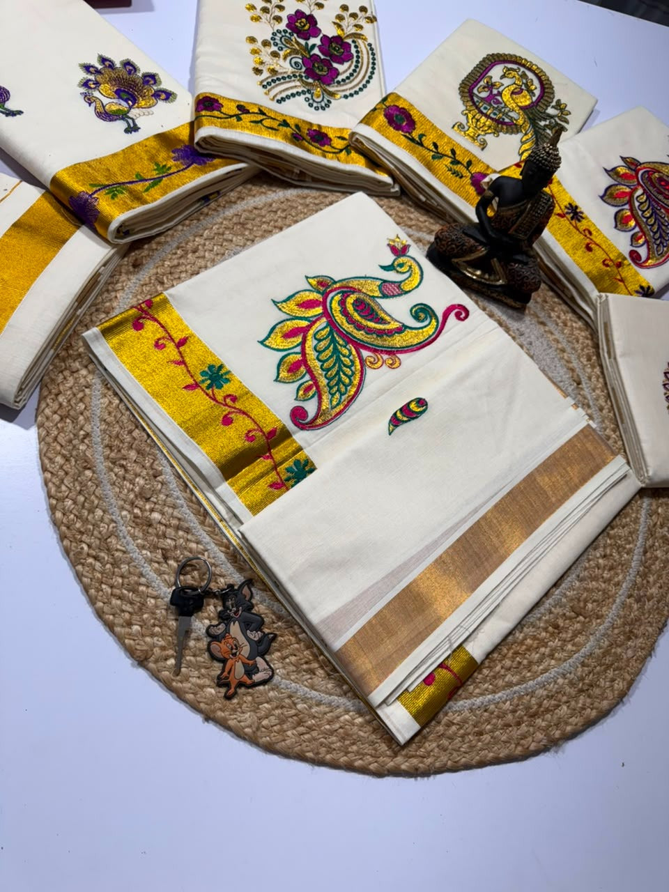 Kerala Kasavu Sarees