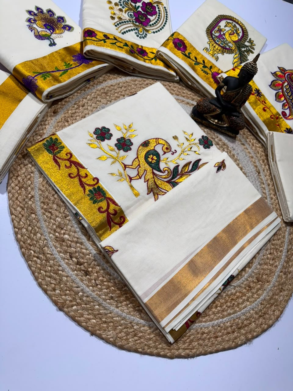 Kerala Kasavu Sarees