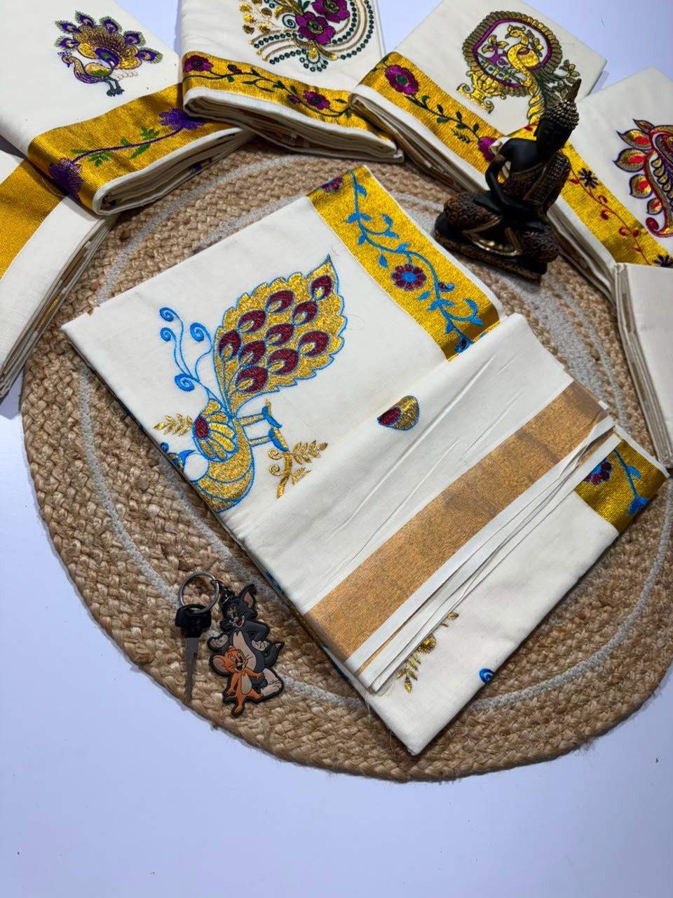 Kerala Kasavu Sarees