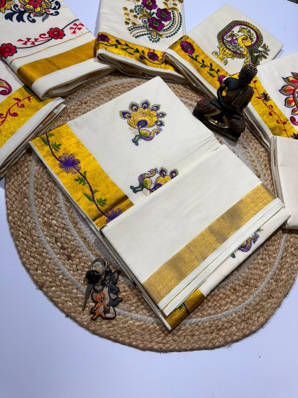 Kerala Kasavu Sarees