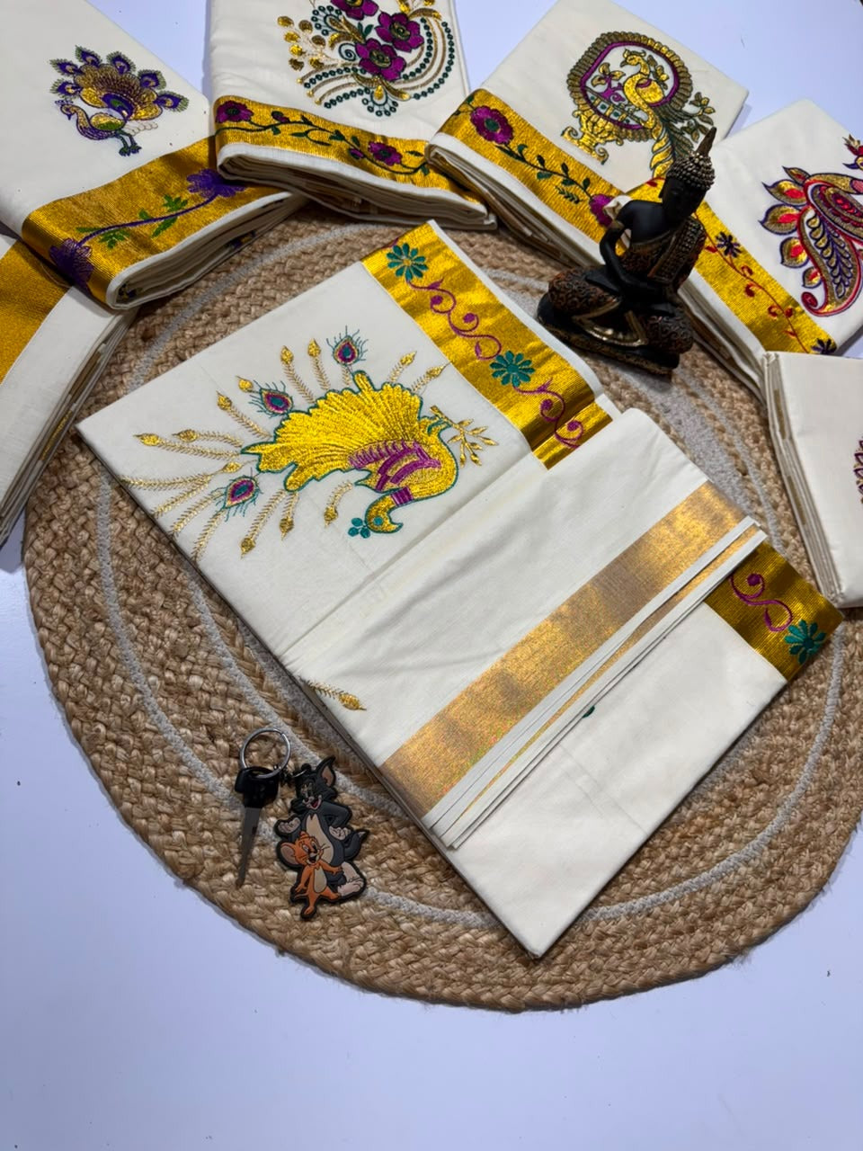 Kerala Kasavu Sarees