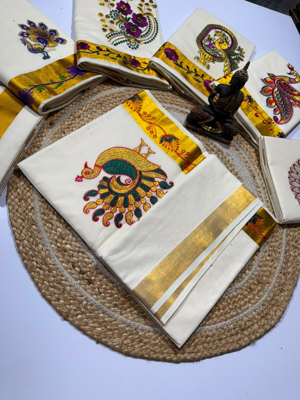 Kerala Kasavu Sarees