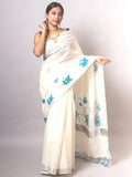 Traditional Kerala Cotton Saree 8